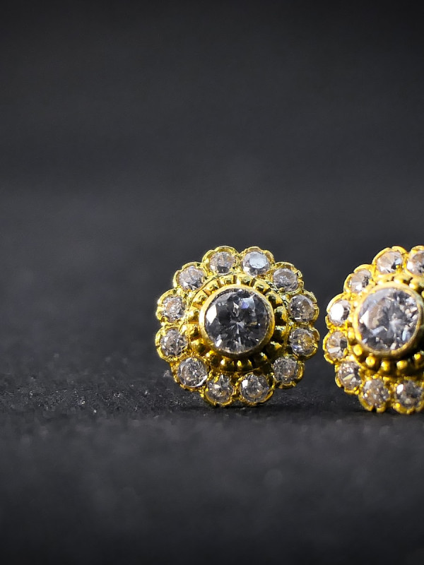 Beaded Gold Bracelet